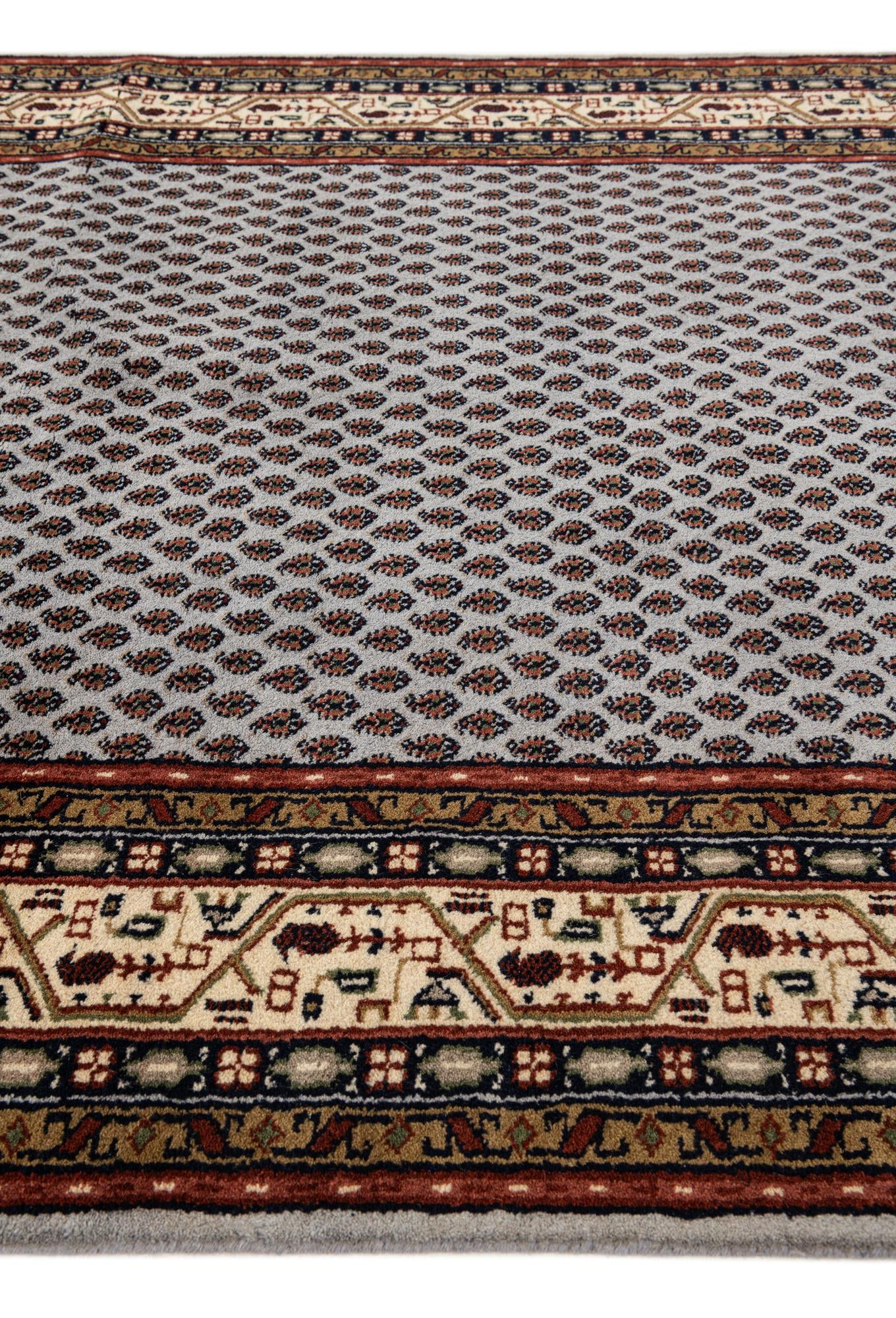 5' 4 x 10' 2 Hand Knotted Mir Wool Runner Rug