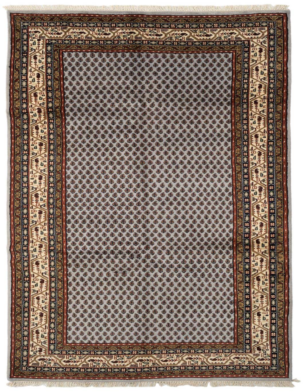 5' 4 x 10' 2 Hand Knotted Mir Wool Runner Rug