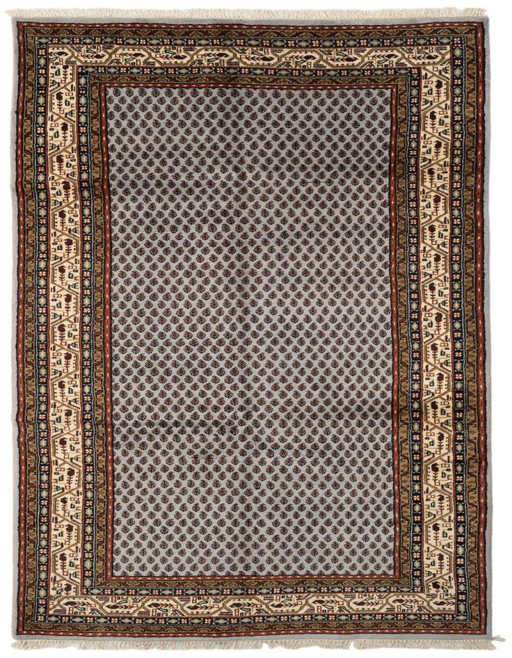 Detail image of 5' 4 x 10' 2 Hand Knotted Mir Wool Runner Rug
