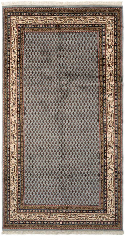 Detail image of 5' 4 x 10' 3 Hand Knotted Mir Wool Runner Rug