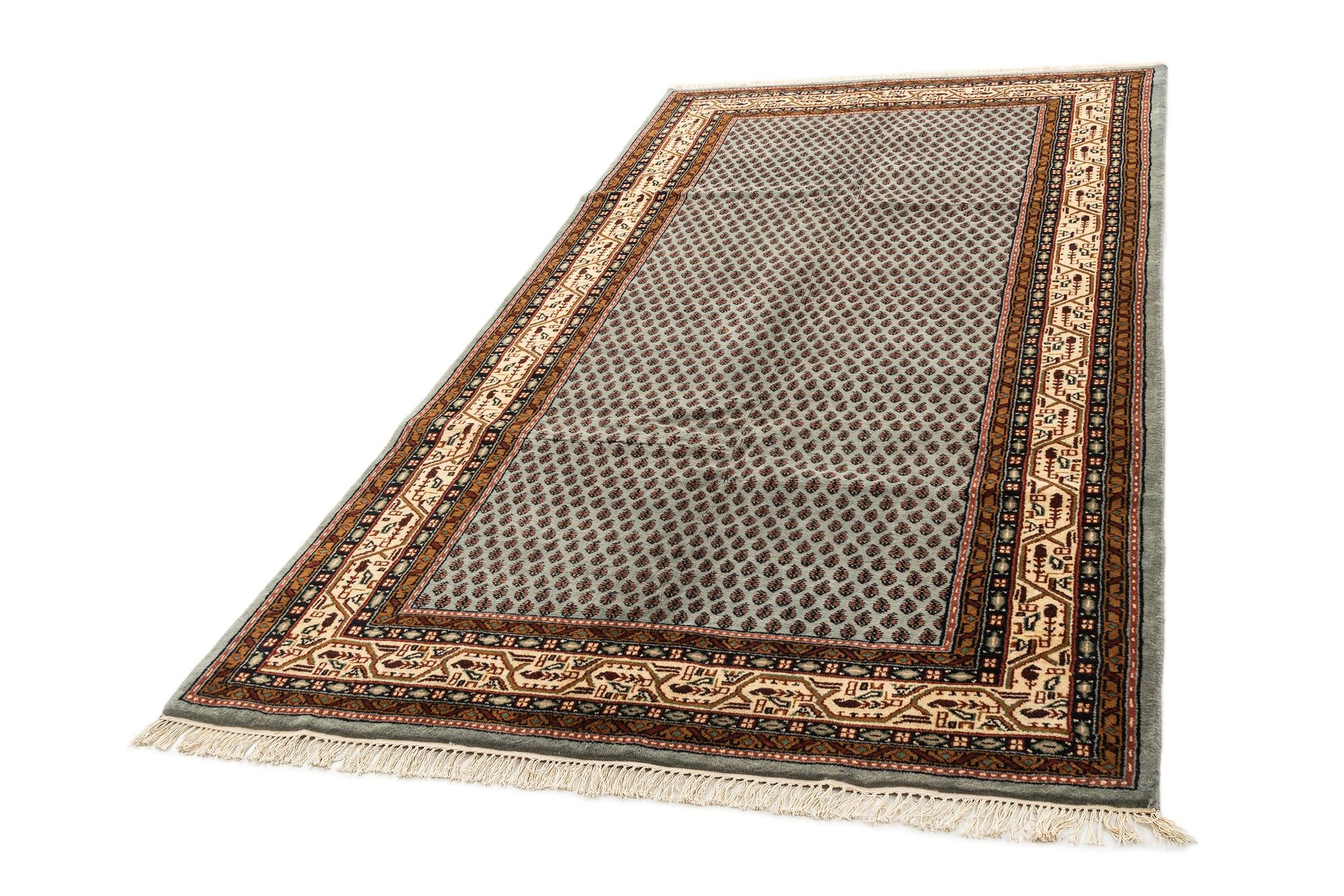 5' 4 x 10' 2 Hand Knotted Mir Wool Runner Rug