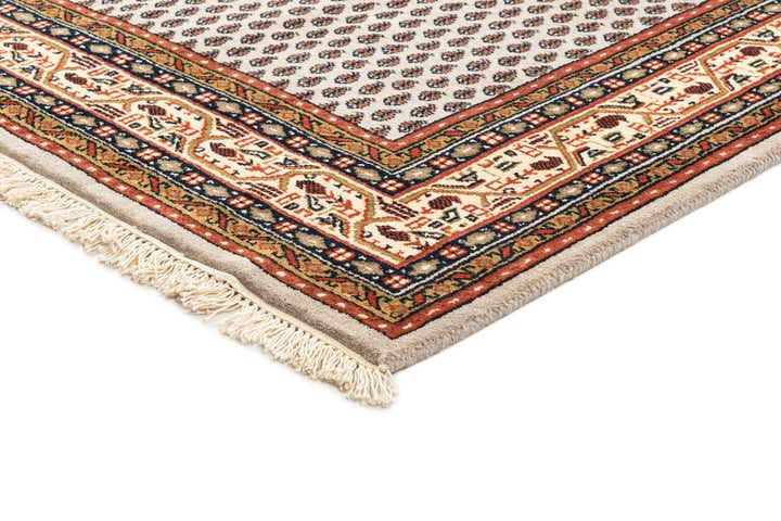 6' x 11' 4 Hand Knotted Mir Wool Runner Rug