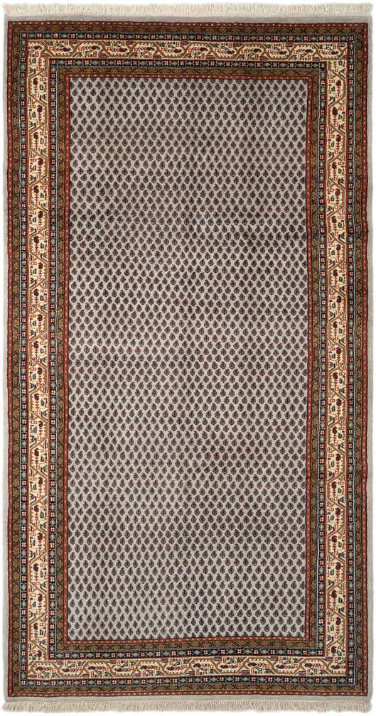 6' x 11' 4 Hand Knotted Mir Wool Runner Rug