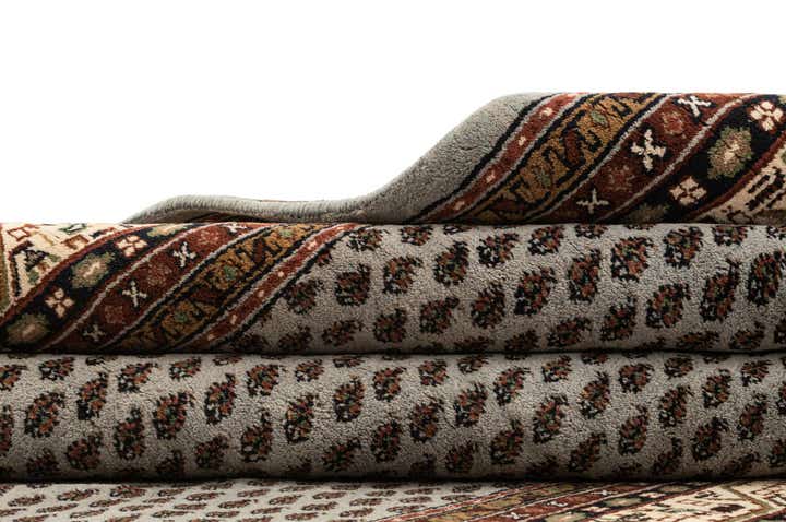 6' x 11' 4 Hand Knotted Mir Oriental Wool Runner Rug