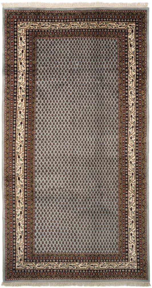 6' x 11' 4 Hand Knotted Mir Oriental Wool Runner Rug