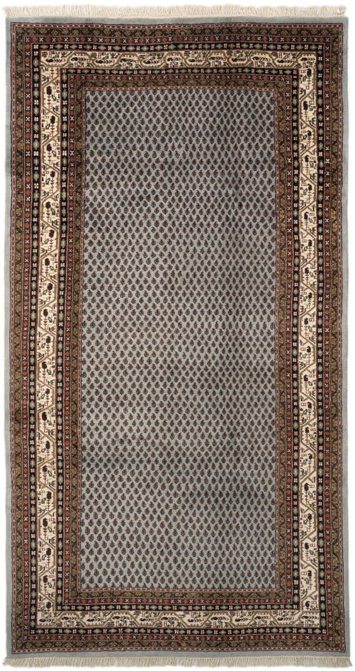 Detail image of 6' x 11' 4 Hand Knotted Mir Oriental Wool Runner Rug