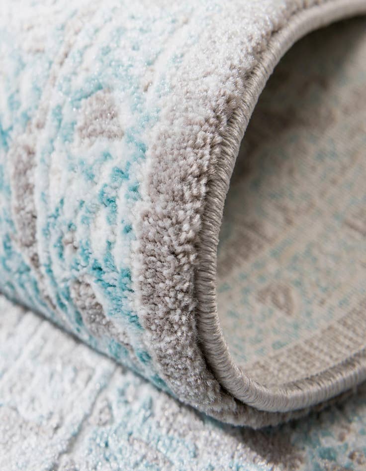 Detail image of 2' 7 x 10' Modern Classical Runner Rug