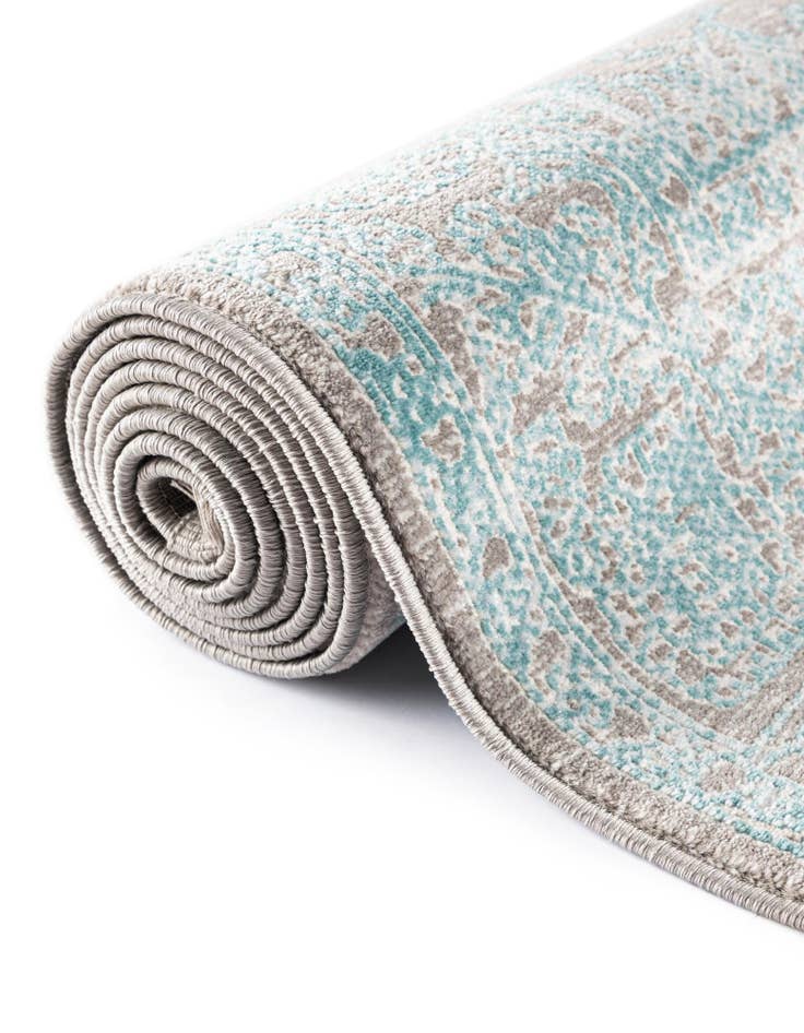 Detail image of 2' 7 x 10' Modern Classical Runner Rug