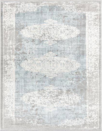 Detail image of 2' 7 x 12' Modern Classical Runner Rug