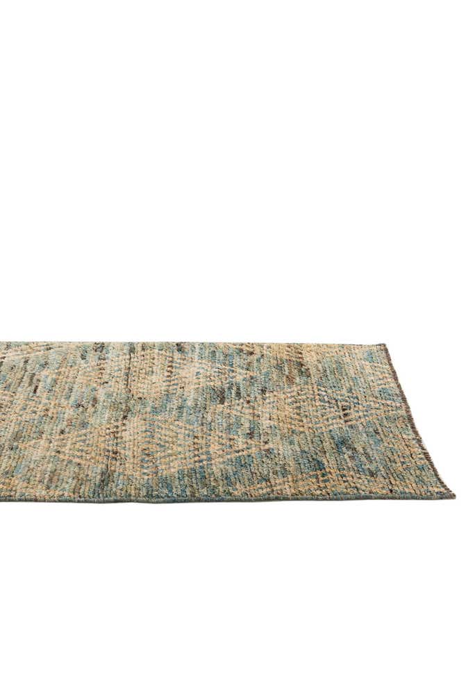 3' 4 x 10' 8 Hand Knotted Moroccan Wool Runner Rug