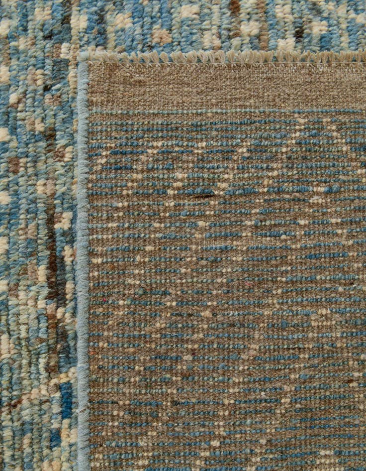 Detail image of 5' 2 x 19' 4 Hand Knotted Moroccan Wool Runner Rug