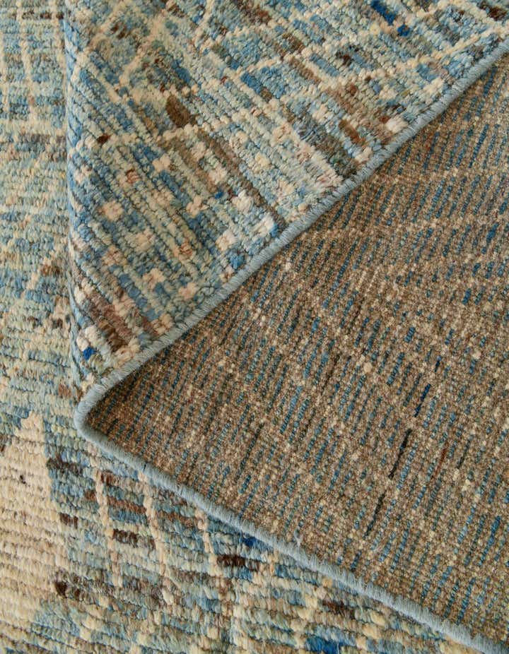 5' 2 x 19' 4 Hand Knotted Moroccan Wool Runner Rug