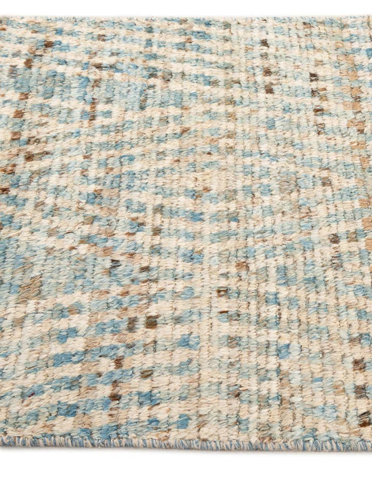 Detail image of 3' x 16' 3  Hand Knotted Moroccan Wool Runner Rug