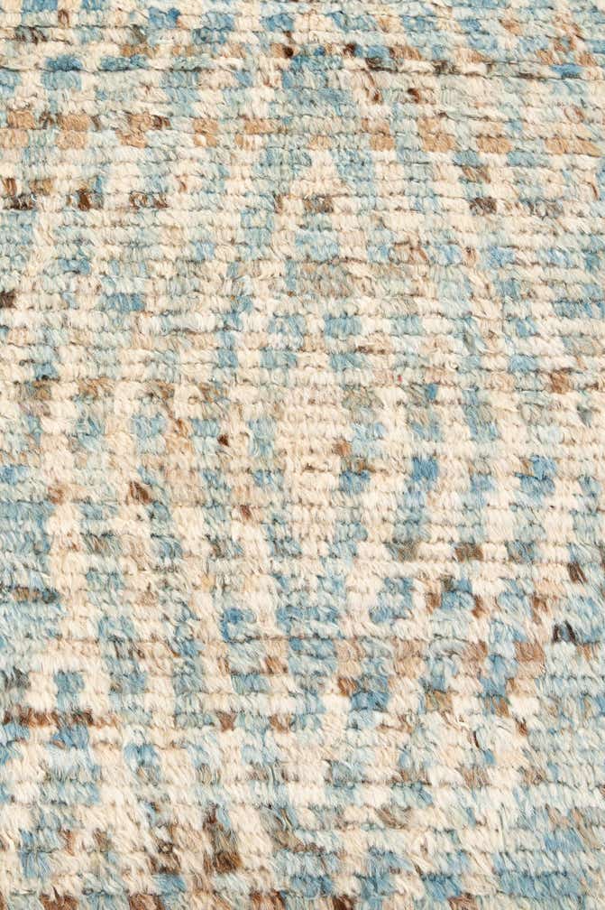 3' x 16' 3 Hand Knotted Moroccan Wool Runner Rug