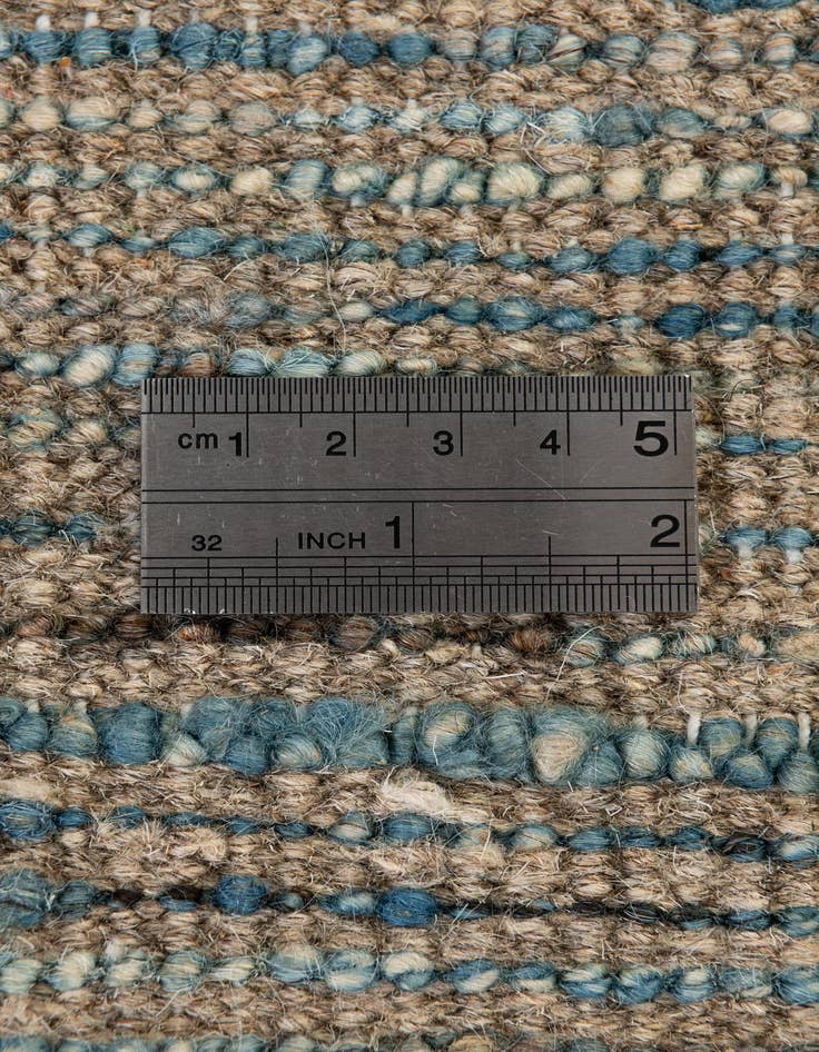 Detail image of 3' 2 x 16' 4  Hand Knotted Moroccan Wool Runner Rug