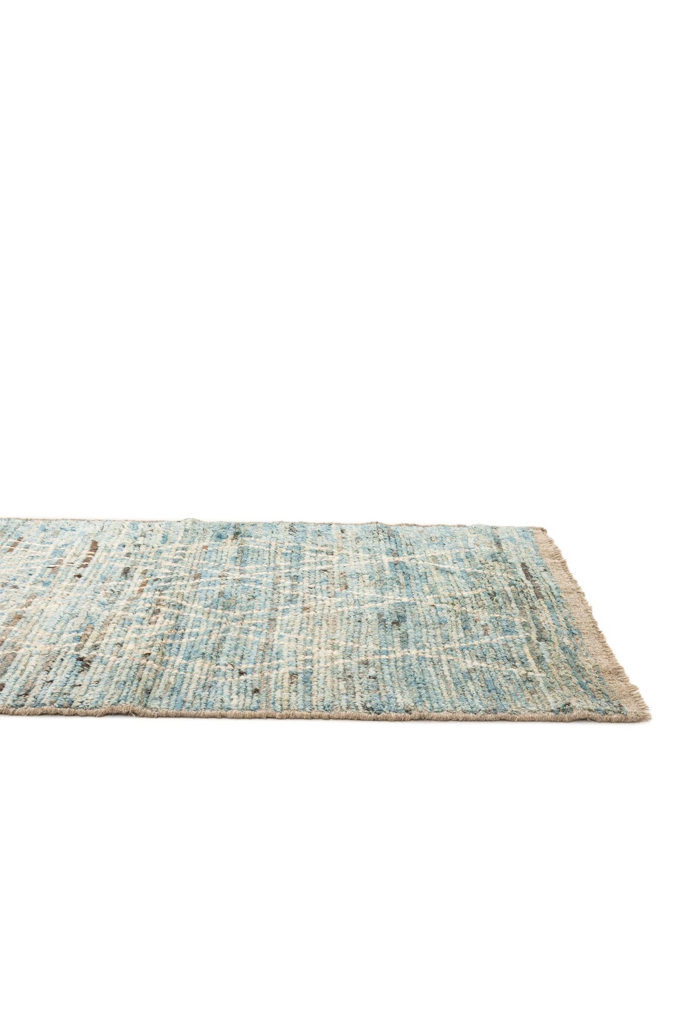 3' 2 x 16' 4 Hand Knotted Moroccan Wool Runner Rug