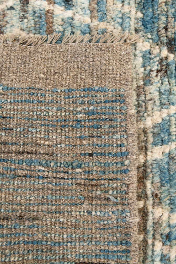 3' 2 x 16' 4 Hand Knotted Moroccan Wool Runner Rug
