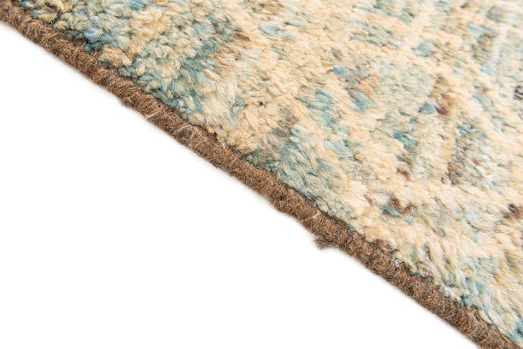 Detail image of 3' 1 x 16' Hand Knotted Moroccan Wool Runner Rug
