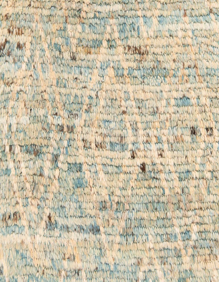 Detail image of 3' 1 x 16'  Hand Knotted Moroccan Wool Runner Rug