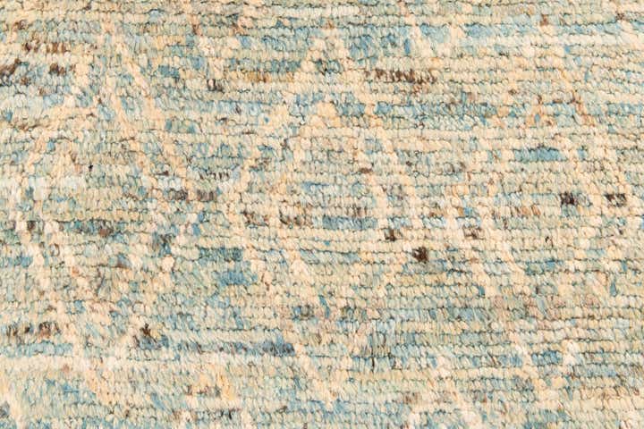 3' 1 x 16' Hand Knotted Moroccan Wool Runner Rug