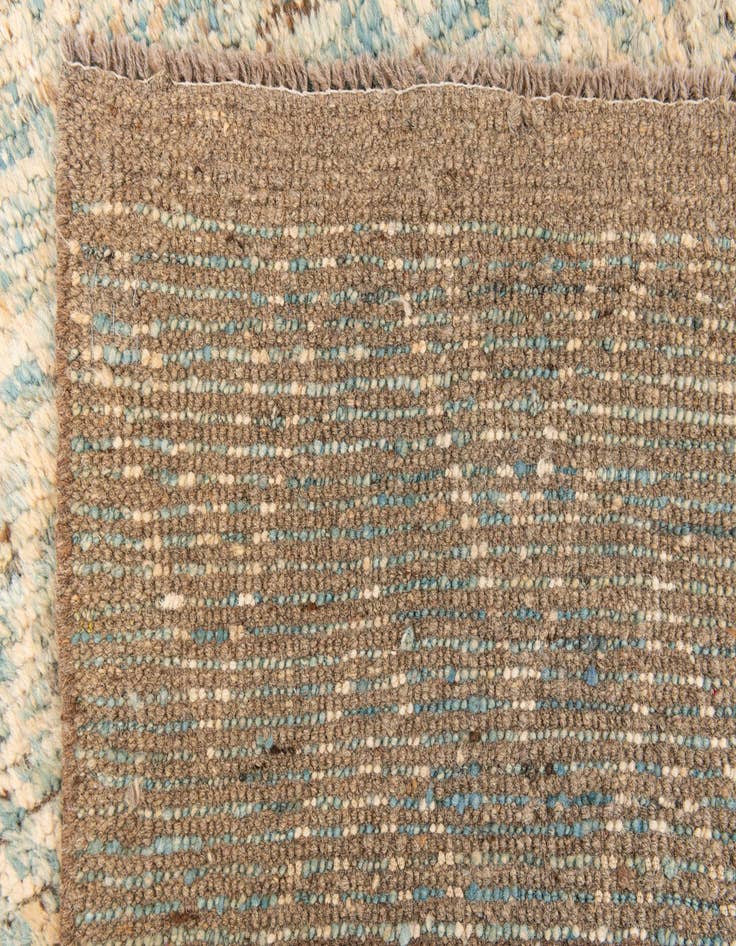 Detail image of 3' 1 x 16'  Hand Knotted Moroccan Wool Runner Rug