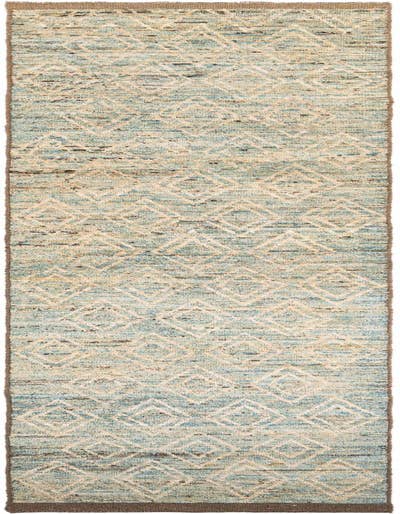 Detail image of 3' 1 x 16' Hand Knotted Moroccan Wool Runner Rug