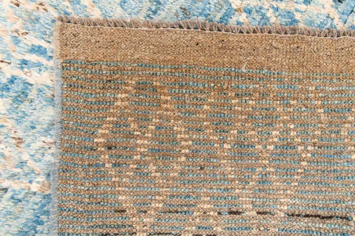 3' 2 x 15' 2 Hand Knotted Moroccan Wool Runner Rug
