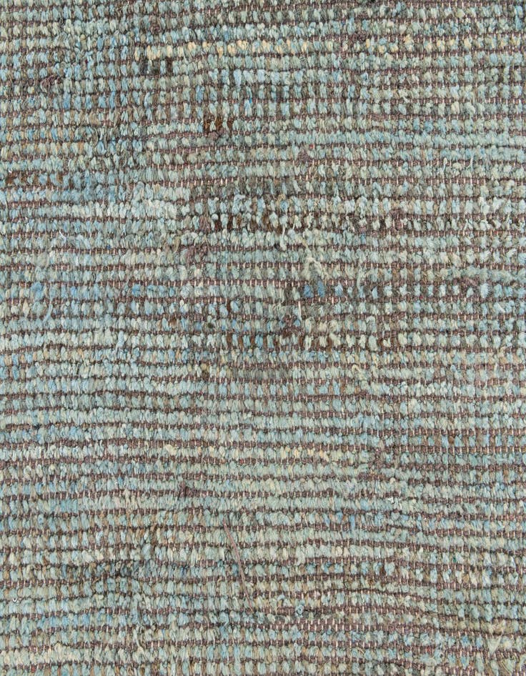 Detail image of 4' x 13' 8  Hand Knotted Moroccan Wool Runner Rug
