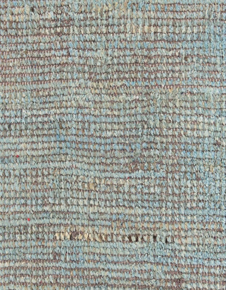 Detail image of 4' x 13' 8  Hand Knotted Moroccan Wool Runner Rug