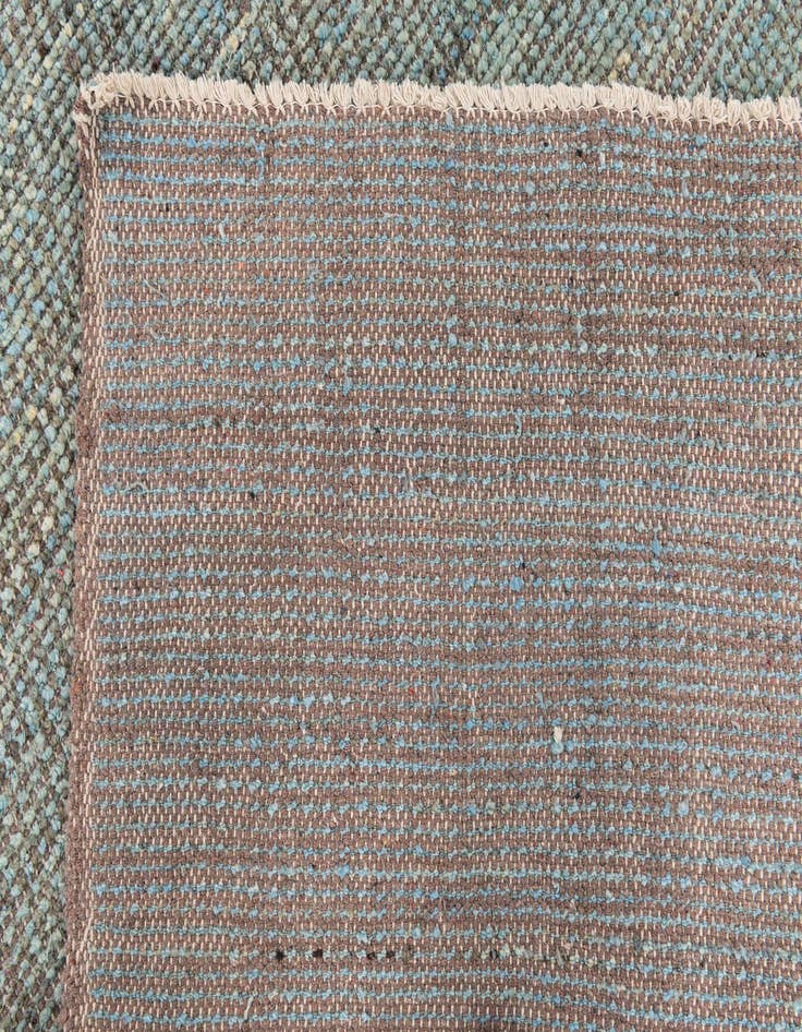 Detail image of 4' x 13' 8  Hand Knotted Moroccan Wool Runner Rug