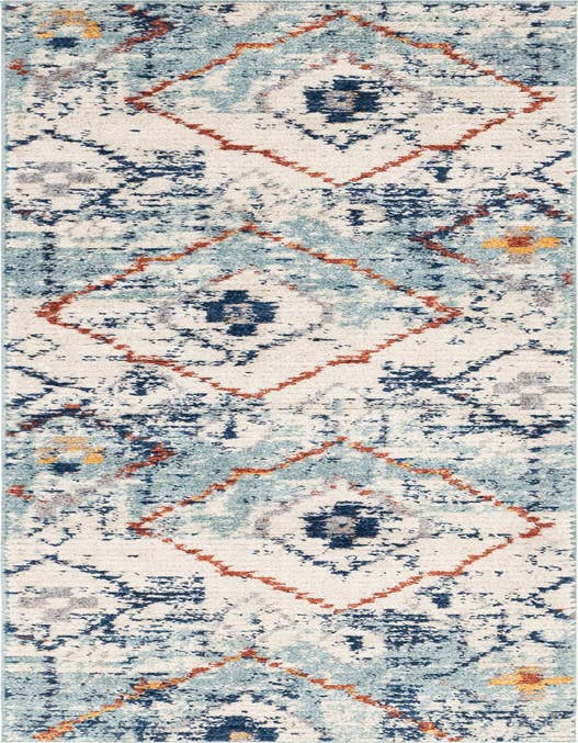 Detail image of 2' 7 x 10' Morocco Runner Rug