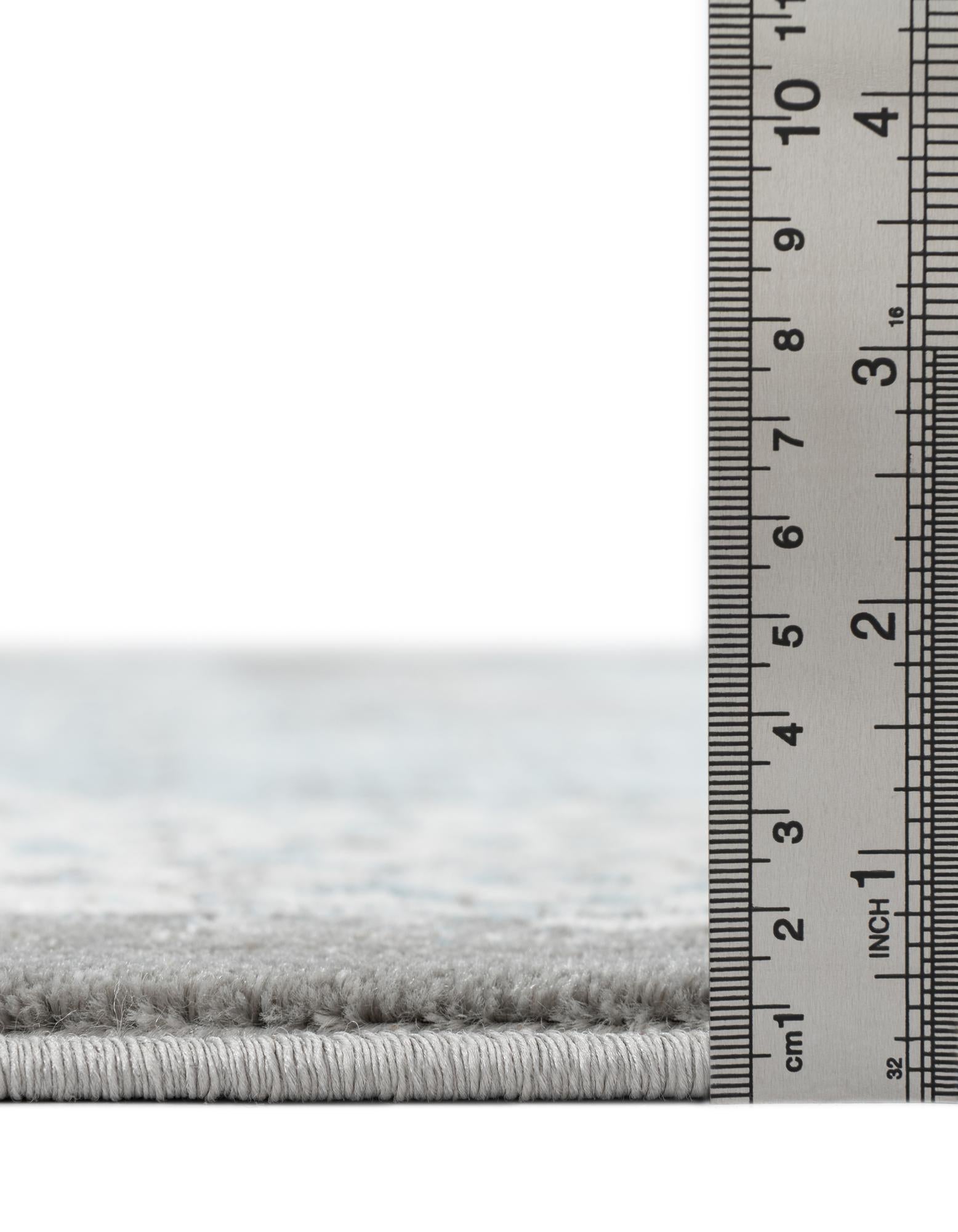 Light Blue 80cm x 365cm New Vintage Runner Rug Rugs UK