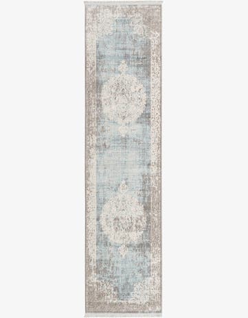 2' 7 x 10' New Vintage Runner Rug