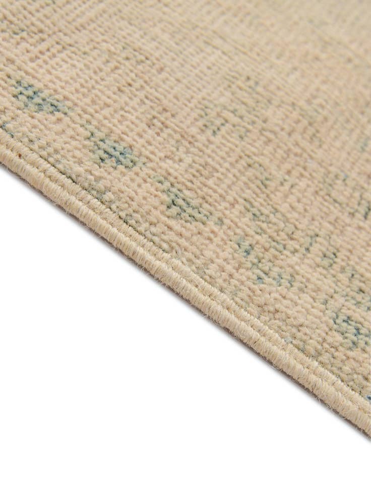 Detail image of 2' 9 x 8' 6  Hand Knotted Oushak Wool Runner Rug