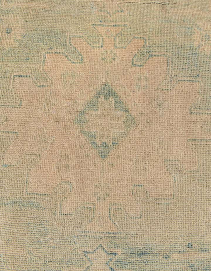 2' 9 x 8' 6 Hand Knotted Oushak Wool Runner Rug