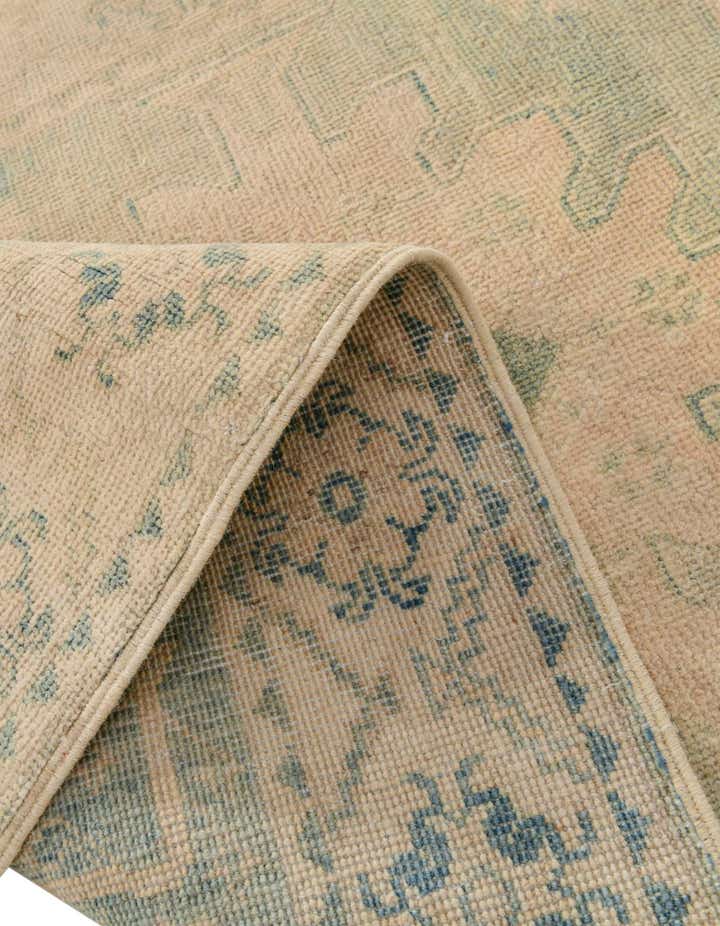 2' 9 x 8' 6 Hand Knotted Oushak Wool Runner Rug