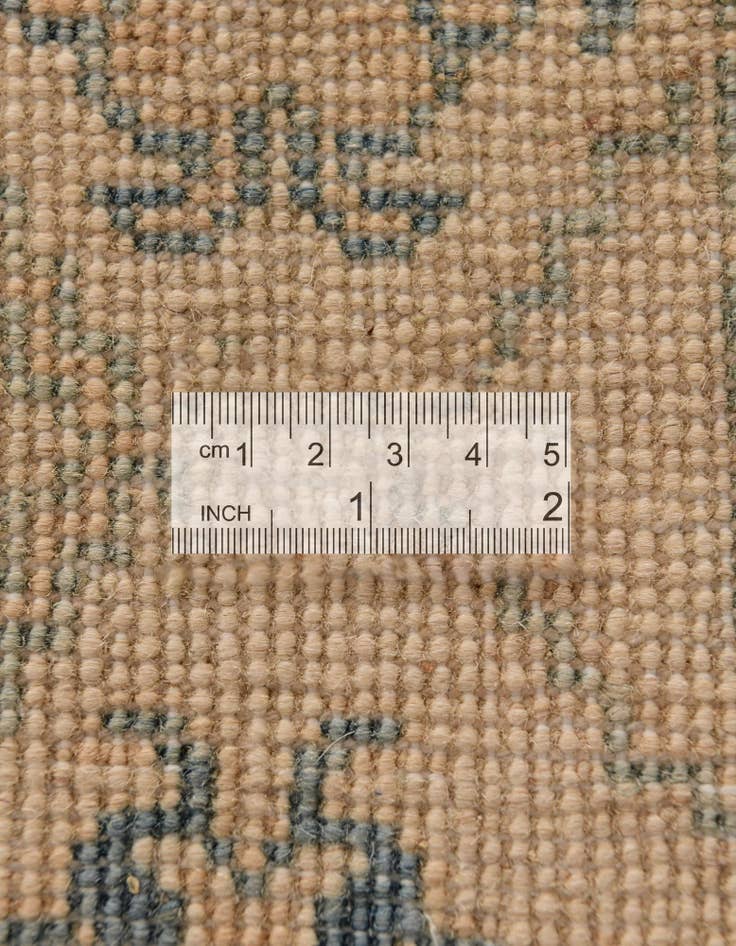 Detail image of 2' 9 x 8' 6  Hand Knotted Oushak Wool Runner Rug