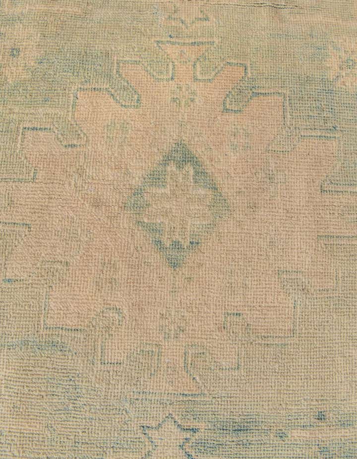 2' 9 x 8' 6 Hand Knotted Oushak Wool Runner Rug