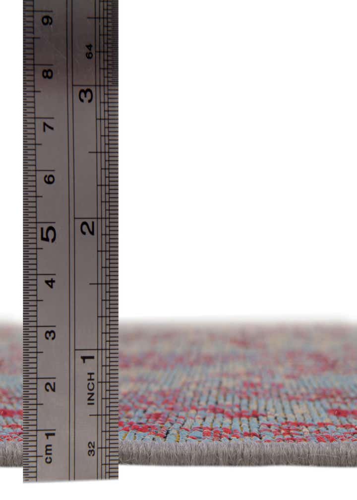 2' x 6' Easy-Clean Botanical Indoor / Outdoor Runner Rug