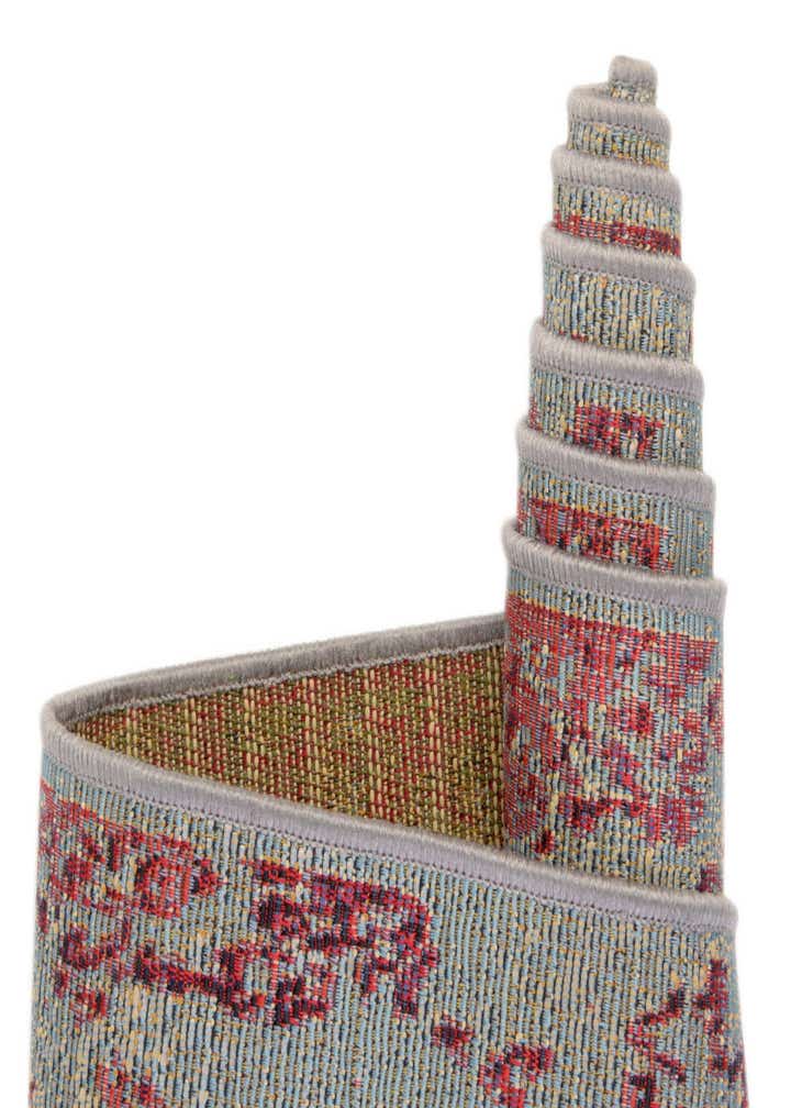 2' x 6' Easy-Clean Botanical Indoor / Outdoor Runner Rug