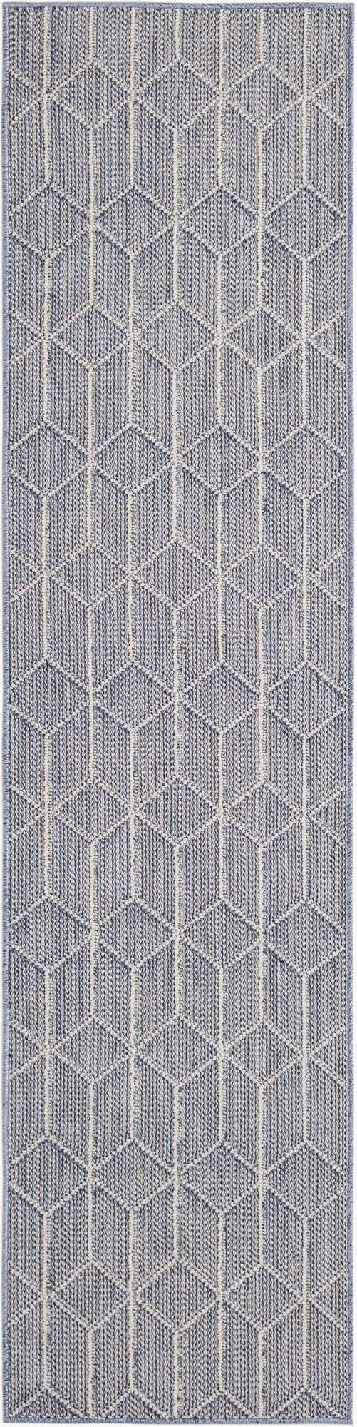 2' x 8' Washable Lattice Indoor / Outdoor Runner Rug