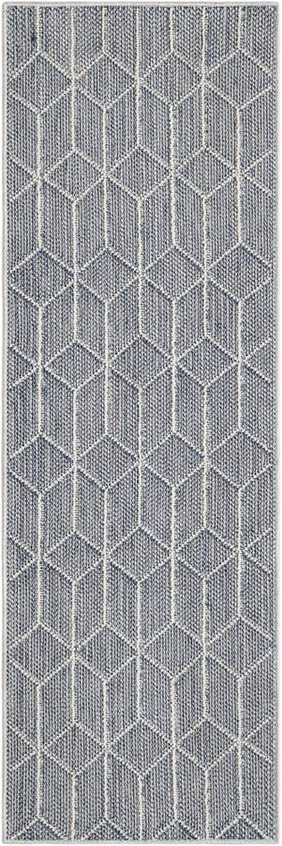Detail image of 2' x 6' 1 Easy-Clean Trellis Indoor / Outdoor Runner Rug