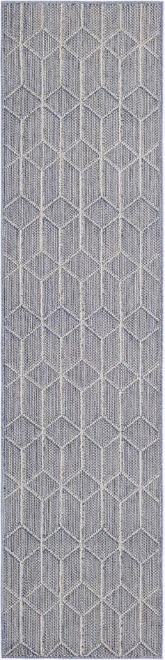 Detail image of 2' x 8' Easy-Clean Trellis Indoor / Outdoor Runner Rug