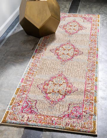 2' 2 x 6' 9 Washable Palazzo Runner Rug