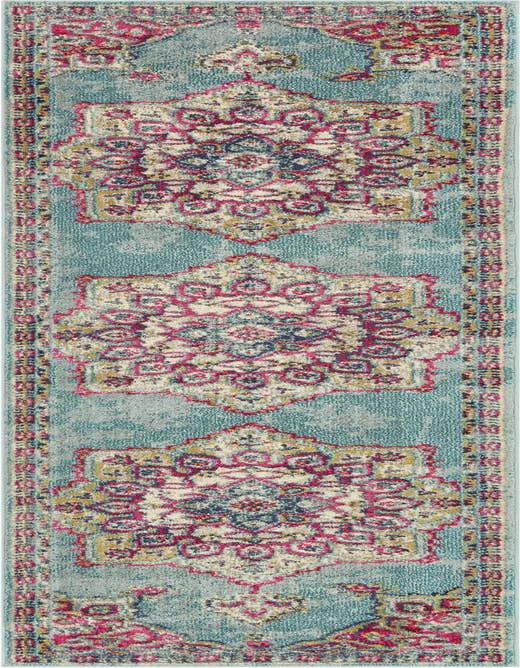 Detail image of 2' 7 x 10' Washable Palazzo Runner Rug