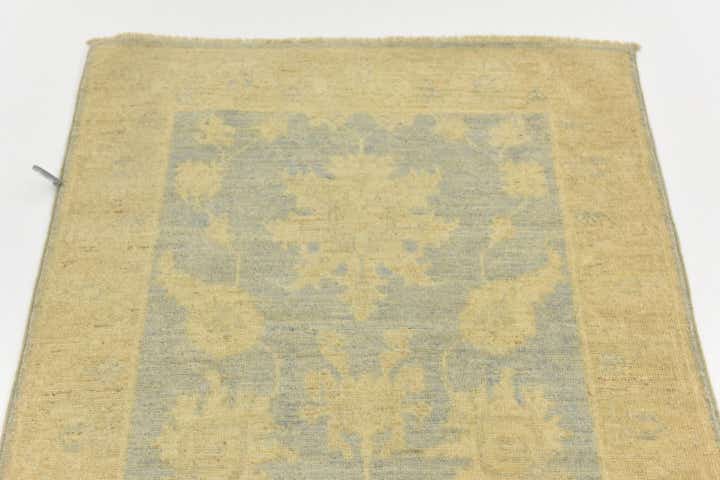 2' 7 x 10' 5 Hand Knotted Peshawar Ziegler Runner Rug