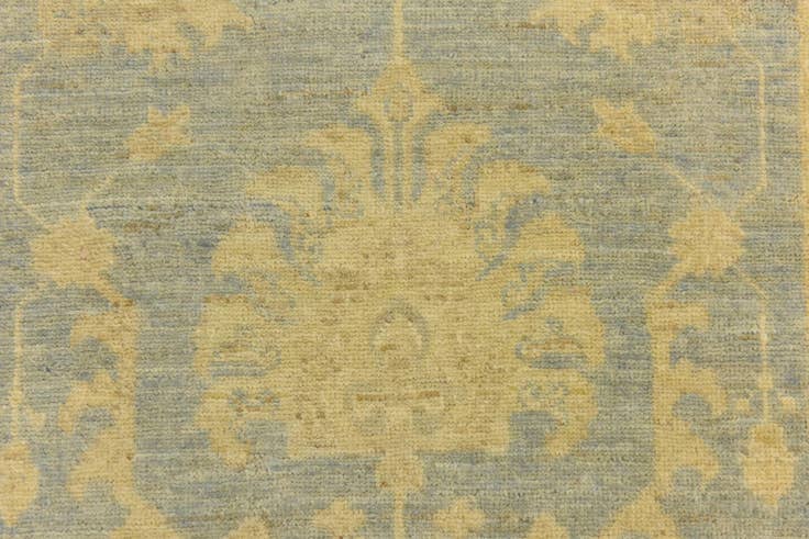 Detail image of 2' 7 x 10' 5 Hand Knotted Peshawar Ziegler Runner Rug