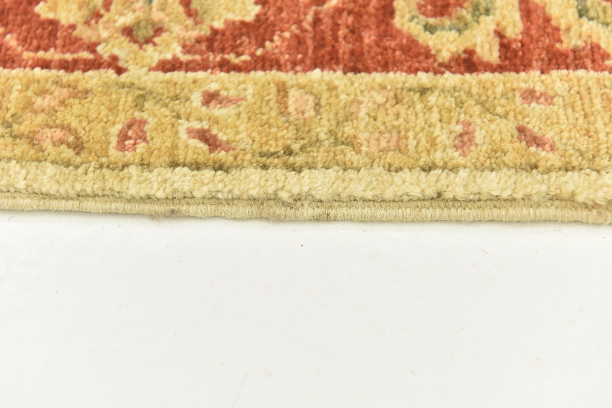 3' 10 x 17' 6 Hand Knotted Peshawar Ziegler Runner Rug