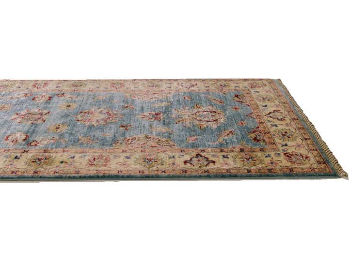 2' 9 x 10' 5 Hand Knotted Peshawar Ziegler Runner Rug