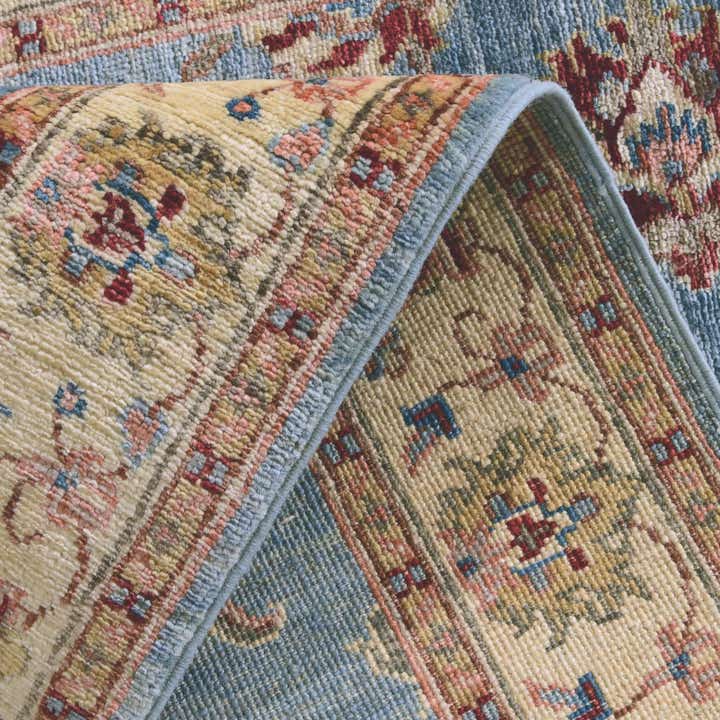2' 9 x 10' 5 Hand Knotted Peshawar Ziegler Runner Rug